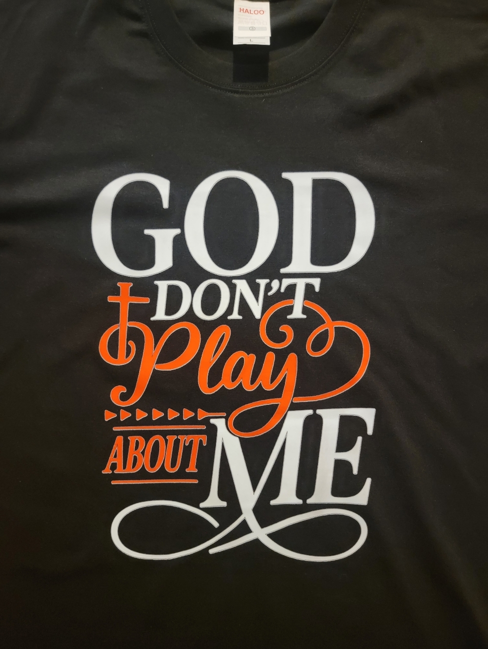 God Don't Play About Me T-shirt Unisex NWOT - Picture 2 of 2